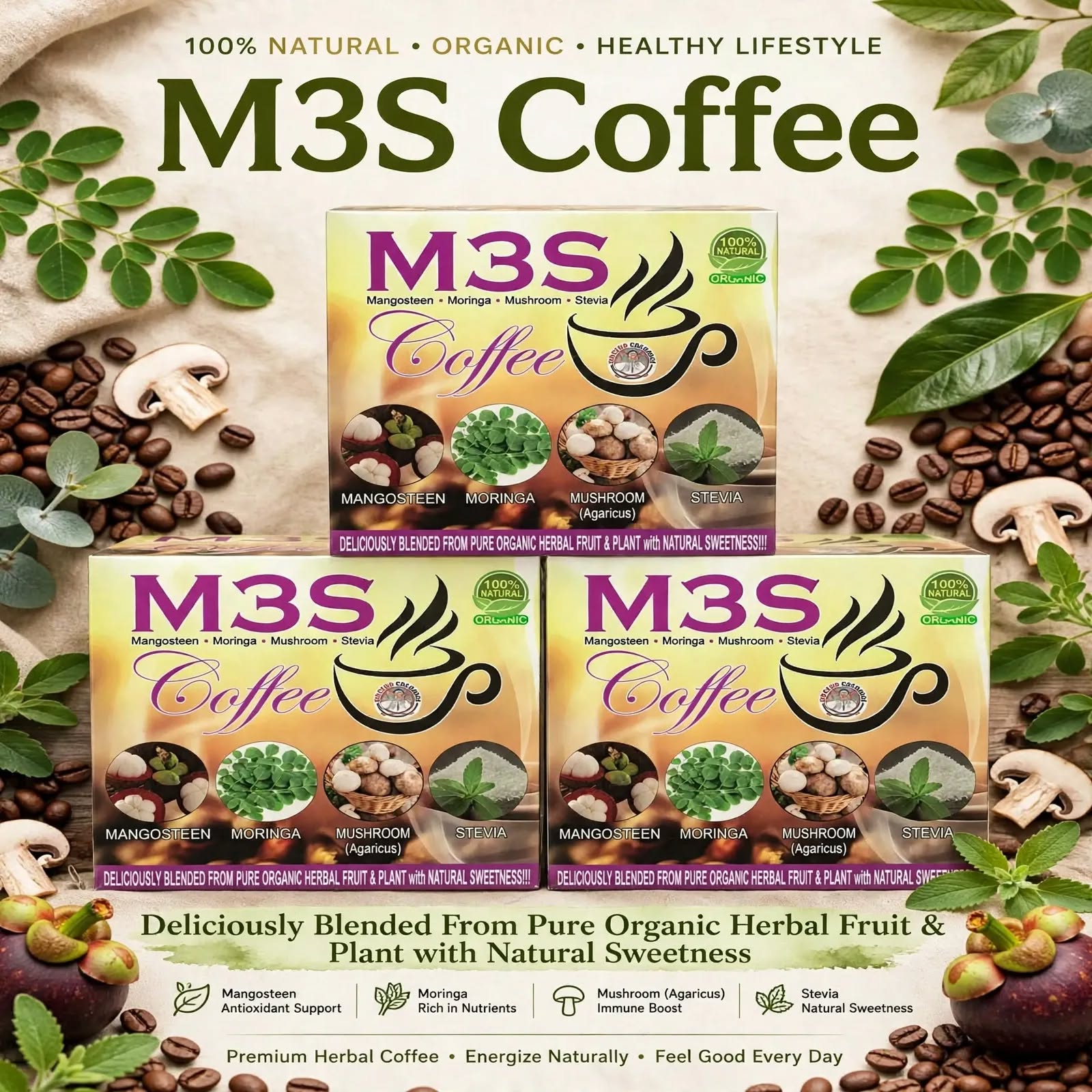 M3S Herbal Coffee Mix
